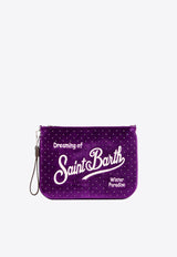 Parisienne Logo-Embroidered Pouch Bag MC2 Saint Barth PAR000900218G_26