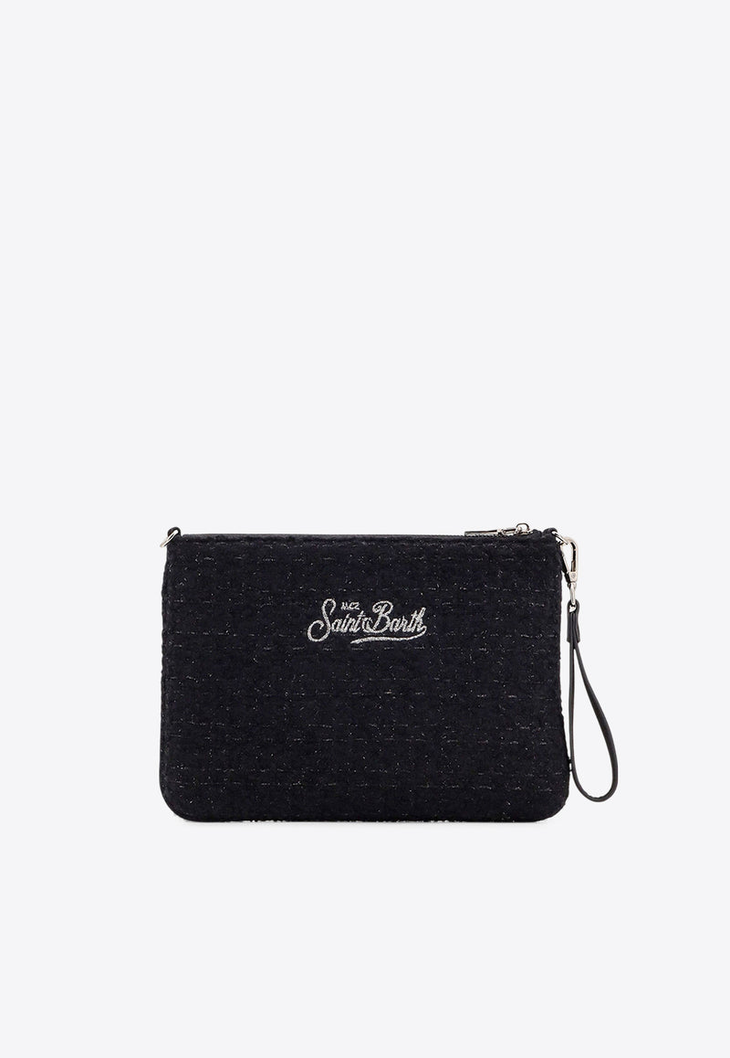 Parisienne Logo-Embroidered Pouch Bag MC2 Saint Barth PAR000900243G_00