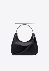 Alexander McQueen Cross-Bar Nappa Leather Top Handle Bag Black 8035241VDBB_1000