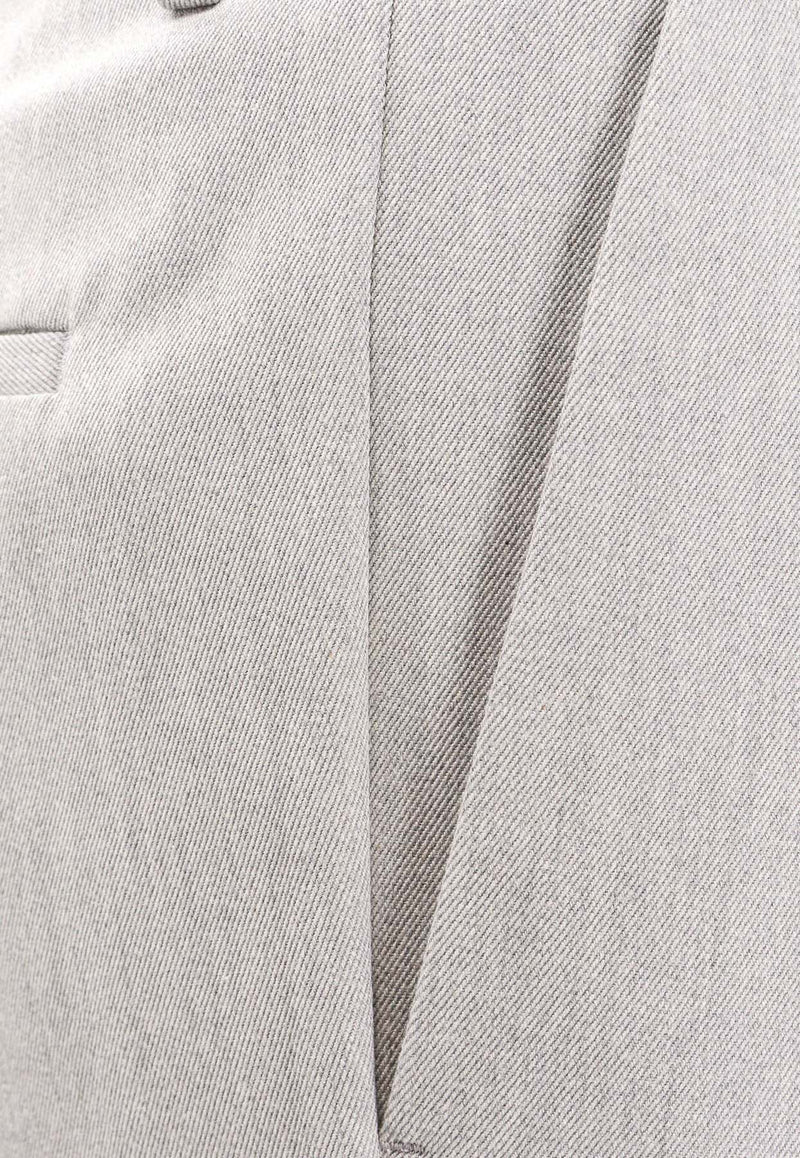 Brunello Cucinelli Tailored Straight-Leg Pants Gray ME262E1450_C7186