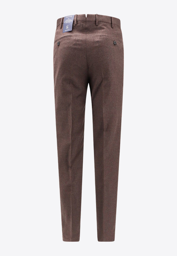 Incotex Straight-Leg Tailored Pants Brown ZX541T1645B_610