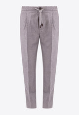 Incotex Straight-Leg Tailored Pants Gray 1T00781645B_910