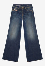 Diesel 1978 D-Akemi Wide-Leg Jeans Blue A0362409J45_01