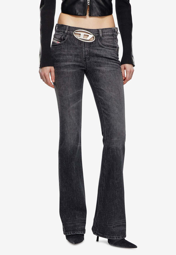 Diesel 1969 D-Ebbey Boot-Cut Jeans Black A114560CKAH_02