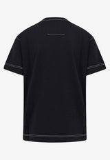 Givenchy 4G Patch Crewneck T-shirt Black BM71MG3YPQ_004