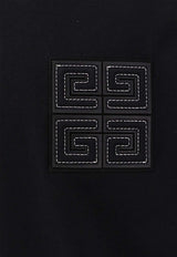 Givenchy 4G Patch Crewneck T-shirt Black BM71MG3YPQ_004