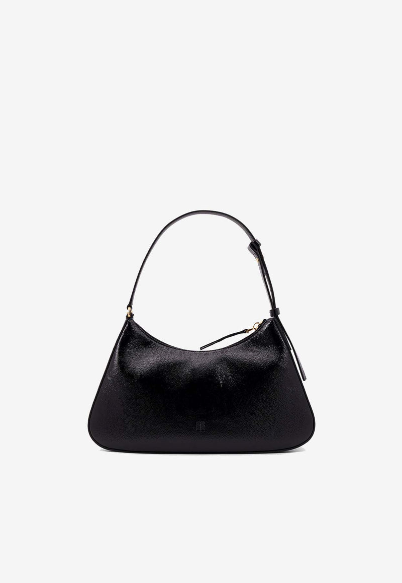 Givenchy Lucky Lock Leather Shoulder Bag Black BB511JB27X_001