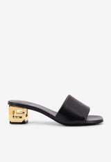 Givenchy G Cube 50 Leather Sandals Black BE3082E1Q4_001