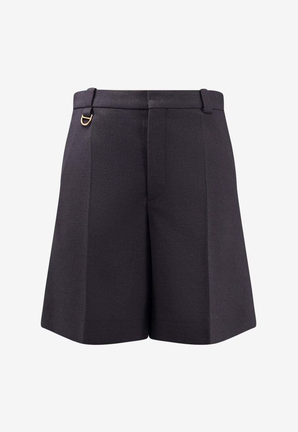 Chloé Classic Wool Shorts Black 25SSH07302_001