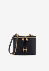 Chloé Mini Marcie Vanity Chain Bag Black C24SP850I31_001