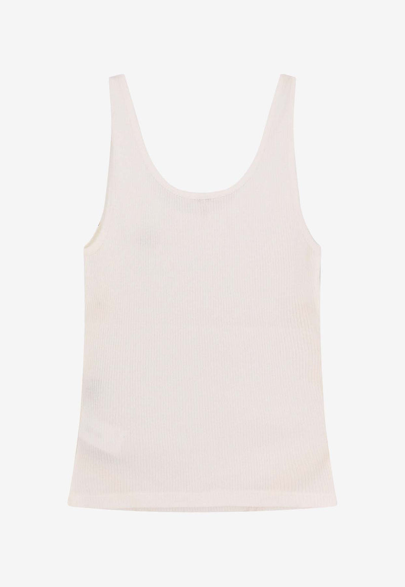 Chloé Logo Embroidered Tank Top 25SJH12180_101