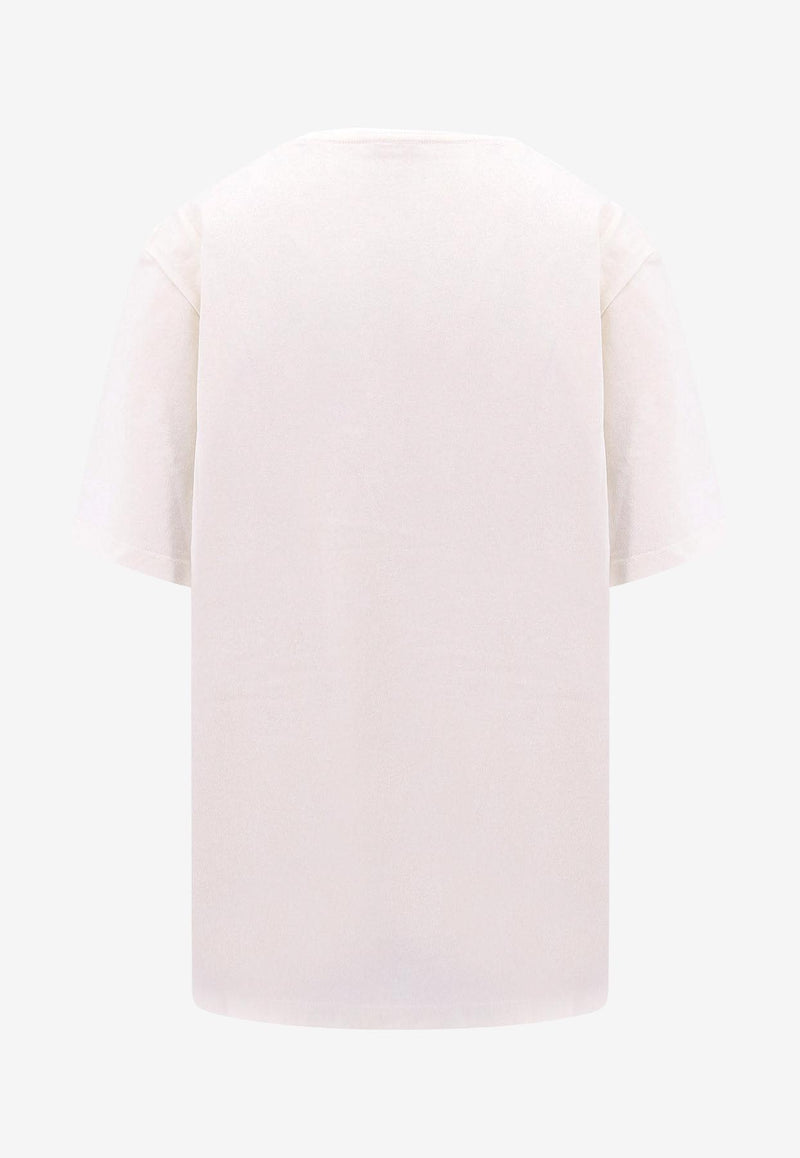 Chloé Maxi Logo T-shirt White 25SJH20191_101