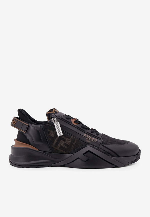 Fendi Flow Low-Top Sneakers Black 7E1392AQ69_F1C38