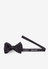 Tom Ford Papillon Silk Bow Tie Black SRM003SPS05_LB999