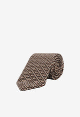 Tom Ford Patterned Silk Tie STE001S0083_ZBROW