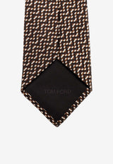 Tom Ford Patterned Silk Tie STE001S0083_ZBROW