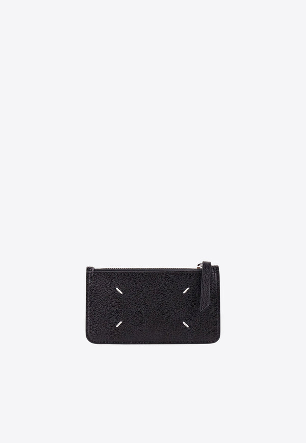 Maison Margiela Iconic Stitch Leather Cardholder Black SA1VX0003P4806_T8013