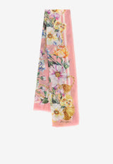 Dolce 
Gabbana Floral Print Cashmere-Blend Scarf FS209AGDCUS_HH5JC