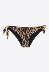 Dolce 
Gabbana Logo-Plaque Bikini Slip Brown O2A06JONO11_HY13M