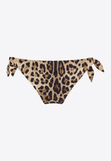 Dolce 
Gabbana Logo-Plaque Bikini Slip Brown O2A06JONO11_HY13M