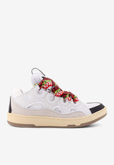 Lanvin Curb Low-Top Sneakers White FUSKDK12DRA2_00