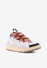 Lanvin Curb Low-Top Sneakers White FUSKDK12DRA2_00