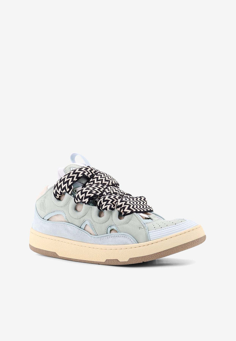 Lanvin Curb Low-Top Sneakers Light Blue FUSKDK12DRA2_21