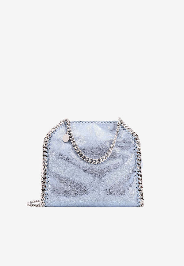 Stella McCartney Mini Falabella Faux Leather Tote Bag Blue 371223WP0301_4200