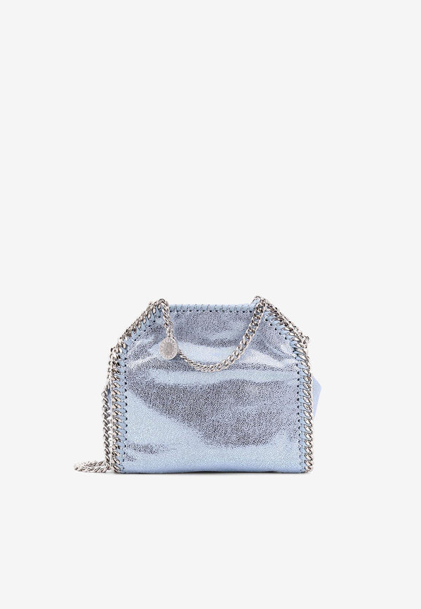 Stella McCartney Tiny Falabella Pearl Tote Bag Blue 391698WP0301_4200