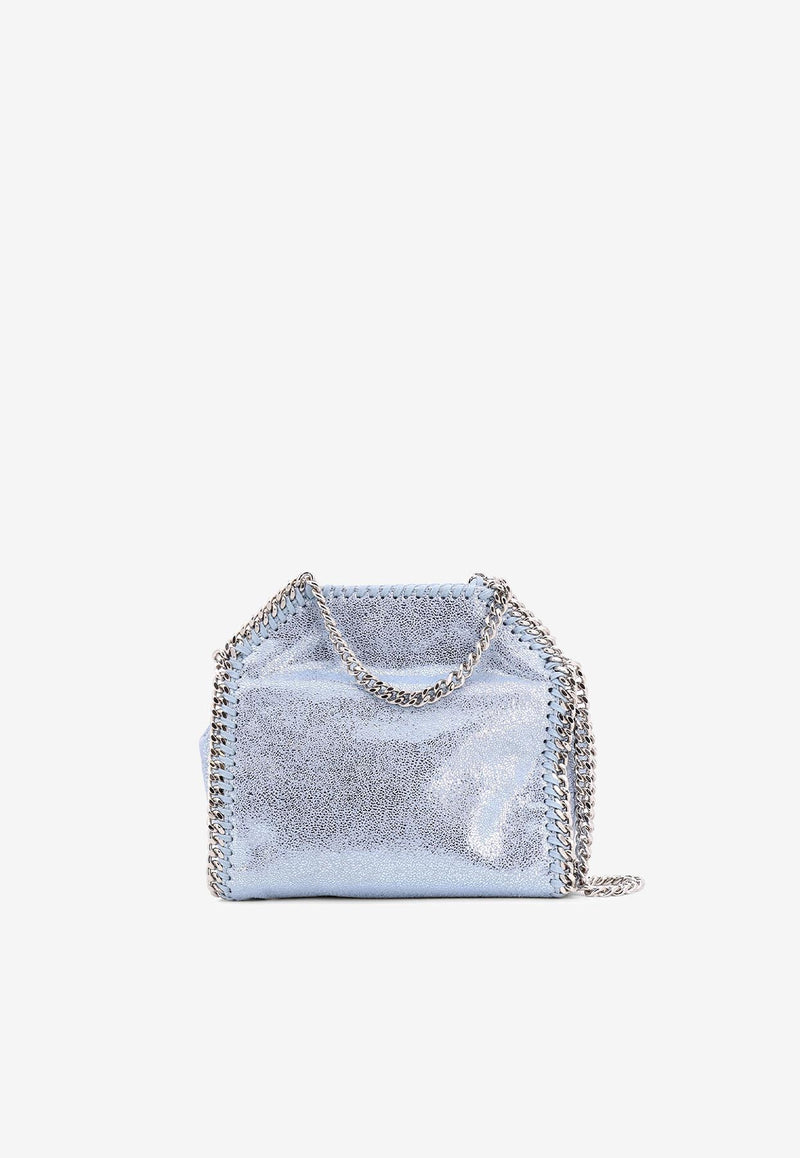 Stella McCartney Tiny Falabella Pearl Tote Bag Blue 391698WP0301_4200