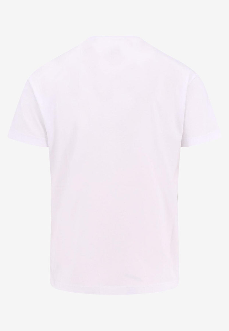 Dsquared2 Logo Milano T-shirt White S74GD1418D20020_961