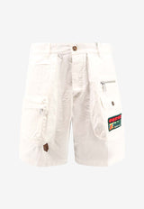 Dsquared2 Boxer Cargo ShortsWhite S74MU0875S41794_100