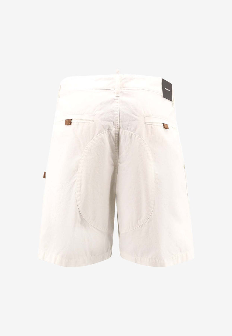 Dsquared2 Boxer Cargo ShortsWhite S74MU0875S41794_100