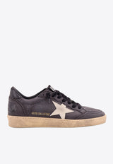 Golden Goose DB Ball Star Low-Top Distressed Sneakers Black GMF00117F006215_60538