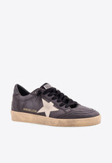 Golden Goose DB Ball Star Low-Top Distressed Sneakers Black GMF00117F006215_60538