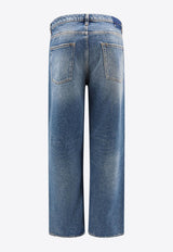 Golden Goose DB Straight-Leg Skate Jeans Blue GMP01636P000621_50100