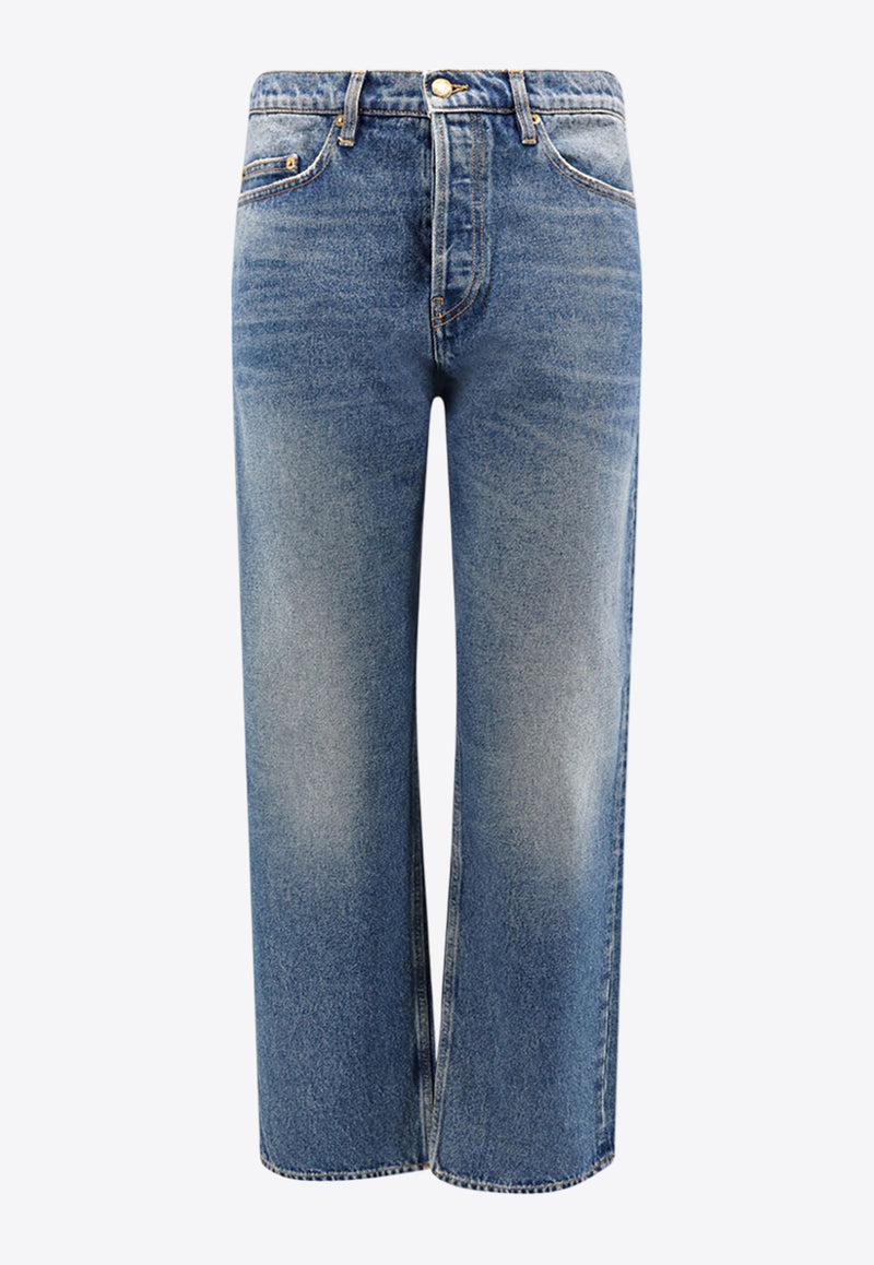 Golden Goose DB Straight-Leg Skate Jeans Blue GMP01636P000621_50100