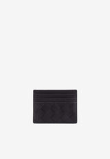 Bottega Veneta Intrecciato Leather Cardholder Black 795612VCPQ3_8803