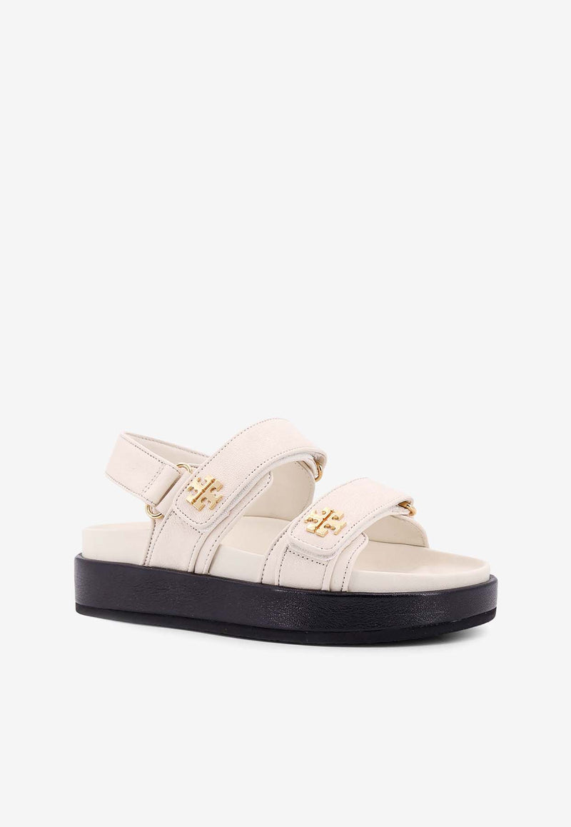 Tory Burch Kira Sport Leather Sandals Ivory 144328_104