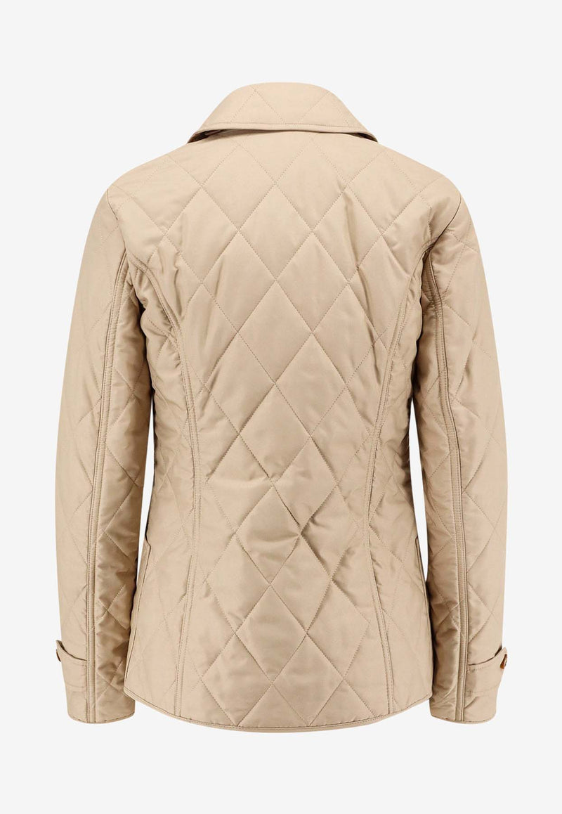 Burberry Fernleigh Quilted JacketBeige 8100659_A4170