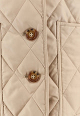 Burberry Fernleigh Quilted JacketBeige 8100659_A4170