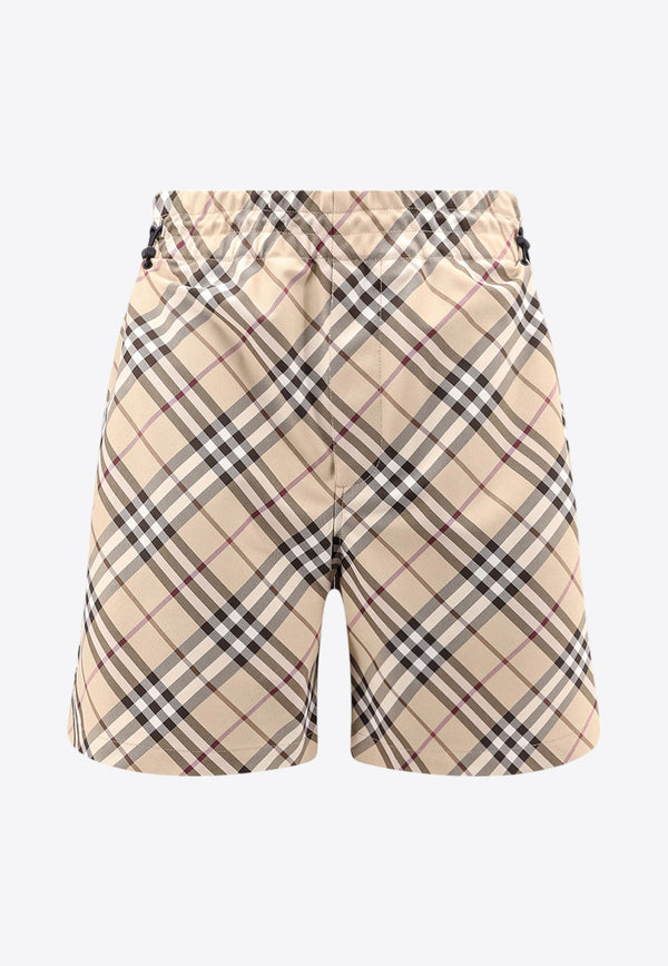 Burberry Signature Check Bermuda Shorts Beige 8102231_A5686