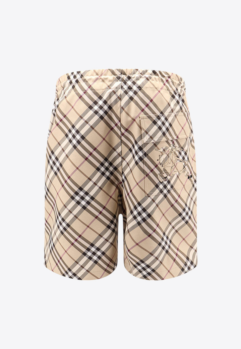 Burberry Signature Check Bermuda Shorts Beige 8102231_A5686