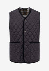 Burberry Tiverton Quilted Nylon Vest Black 8104909_A1189