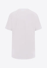 Isabel Marant Etoile Zewel Logo Print T-shirt White TS0001FBA1N09E_20WH