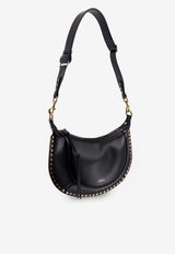 Isabel Marant Naoko Leather Shoulder Bag Black PP0001FAA1C01M_01BK