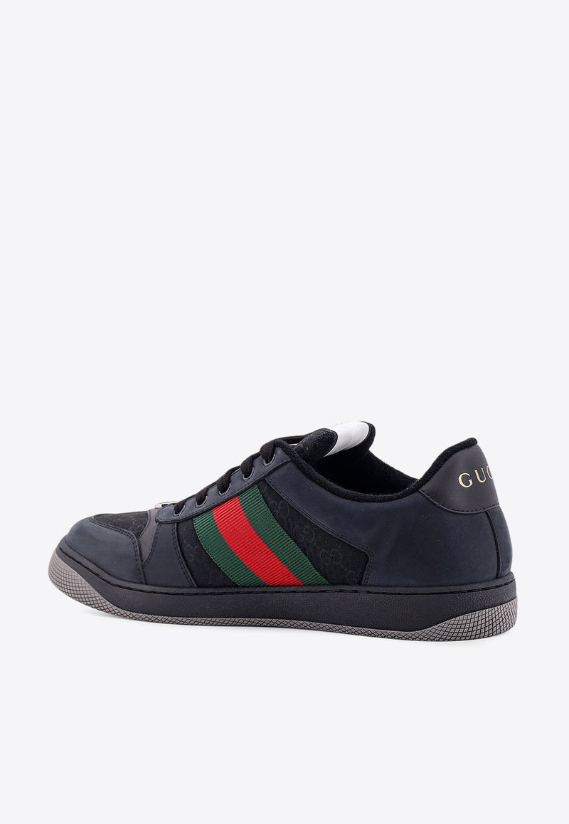 Gucci Screener Low-Top Sneakers Black 576223FAD94_1058