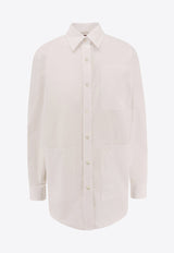 Gucci Oversized Buttoned Shirt White 816061Z7ADR_9000