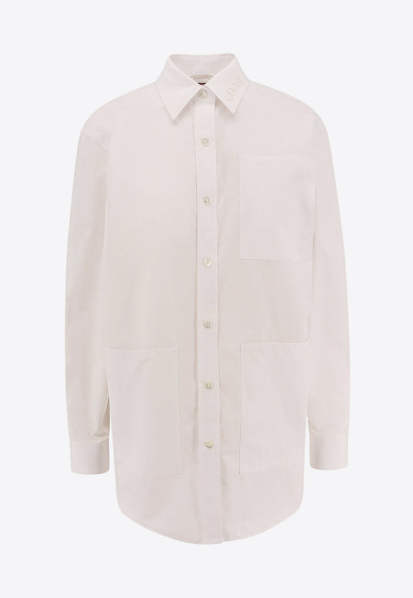 Gucci Oversized Buttoned Shirt White 816061Z7ADR_9000