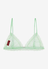 Gucci Lace-Trimmed Silk Bra Green 815575ZHS22_3870